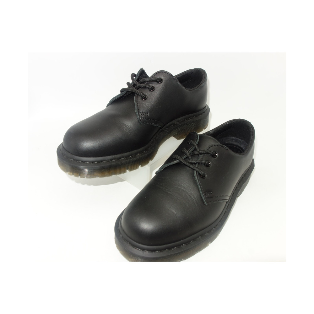 NEW Dr. Martens Doc 1461 SR  Men’s 7 Women's 8 Black Leather Work Shoes Oxfords
